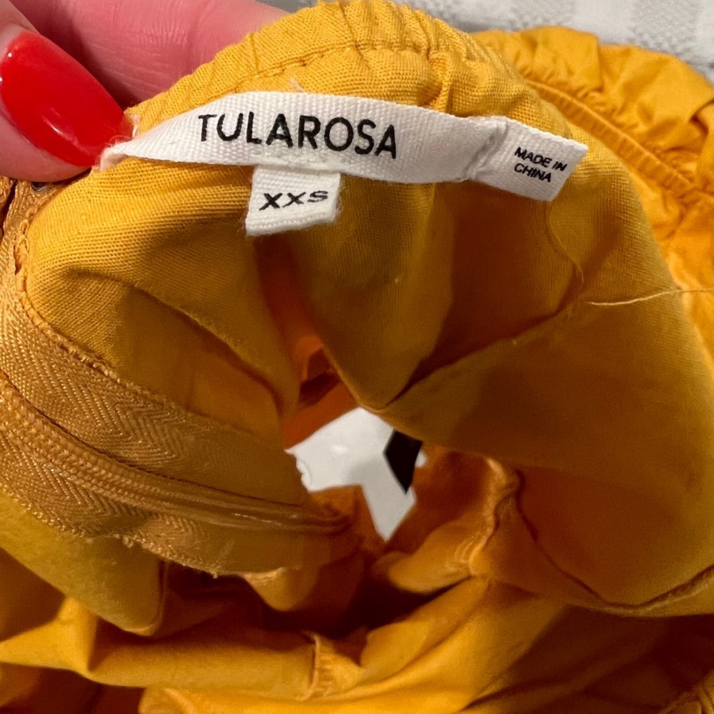 TULAROOSA off the shoulder mini dress - Picture 4 of 5